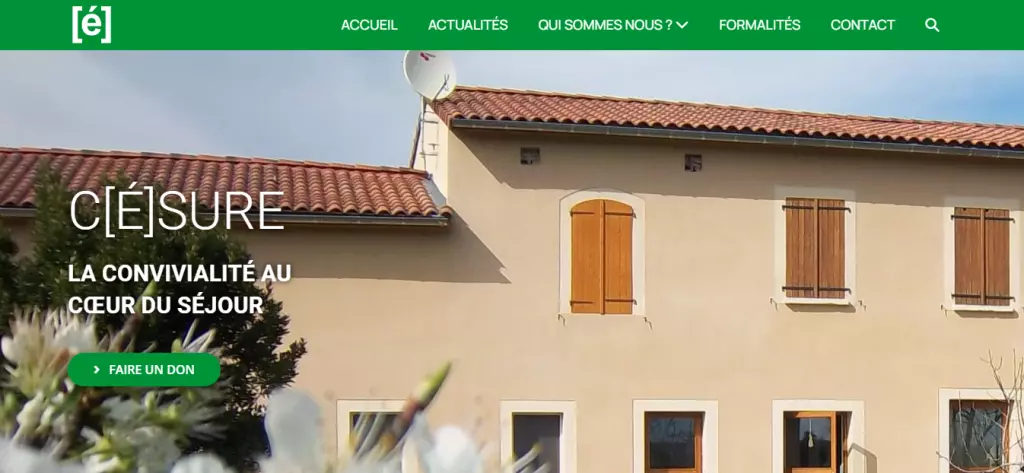 Site de l'association Césure